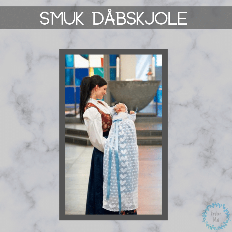 Hæklet dåbskjole
