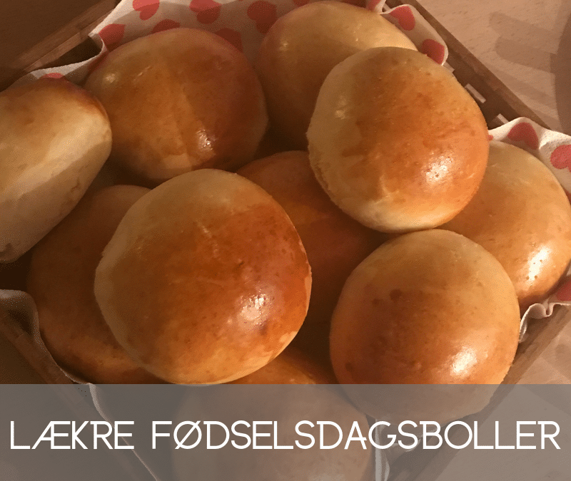 Lækre fødselsdagsboller