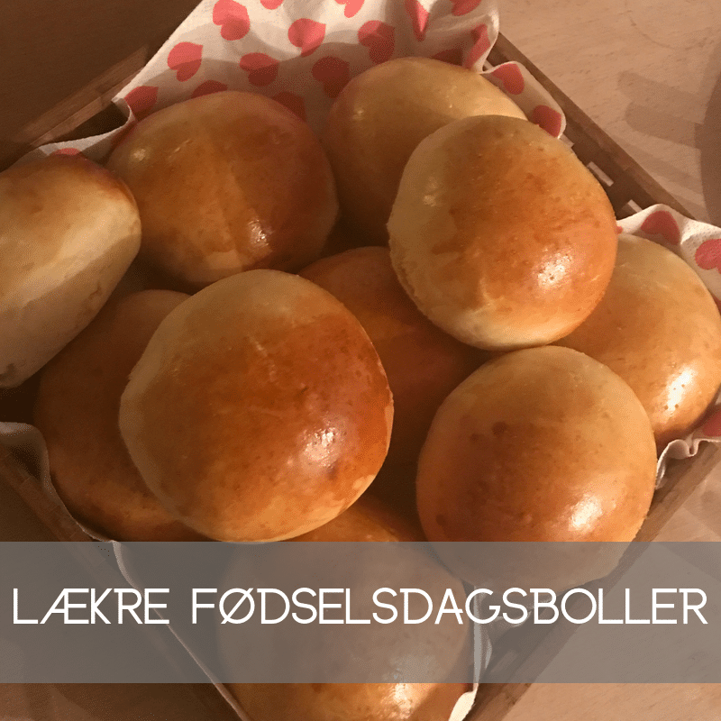 Lækre fødselsdagsboller